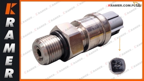 000016895  YN52S00027P1 Czujnik ciśnienia KOBELCO SK200-5 SK200-6 Press monitor / Pressure sensor / Sensore di pressione / Snímač tlaku / Tryk sensor / Capteur depression / Slėgio daviklis / Spiedienasensors / Drucksensor / Trykksensor /