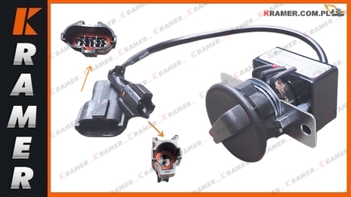14542152 Potencjometr gazu VOLVO EC140B EC160B EC180B EC200B EC210B EC240B EC290B EC360B Throttle Knob / Регулятор дроссельнойзаслонки / Gasreglage / Ručica gasa / Droselio rankenėlė / Knoflík plynu /Gashebel /