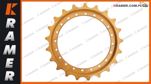 20Y-27-11581  20Y-27-11582 Koło napędowe KOMATSU PC228 Sprocket / Turas / Kettenräder / Antriebsräder / Звезда / Pignon / Lánckerekek / Rueda cabilla / Ruota motrice / Drivhjul / Vetopyörät / Dzenoša zvaigzne / Žvaigždes / Hnací kola / veotähikud