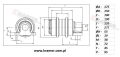 9245169 / HT696 / 9245117 / 9305980 Rolka podtrzymująca HITACHI ZX270-3  ZX270LC-3 ZX330-3 ZX330LC-3  ZX350-3 ZX350LCN-3 Rolka podtrzymująca Top roller/Верхний поддерживающий ролик /Tragrolle / rouleaux supérieurs / görgők/carrier roller/Ylärullat /