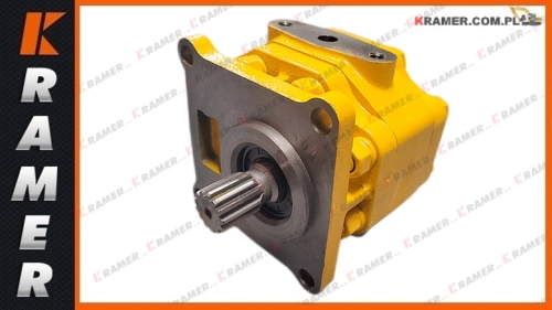 07432-71203 0743271203 Pompa zębata KOMATSU D85A-21 D85A-18 D80A-18 D65S-6 D95S-2 D65P-8 D65E-8 D65E-6 Hydraulic gear pump / Hydraulisk kugghjulspump / Hidraulinis krumpliaratinis siurblys / Hydraulické zubové čerpadlo / Hidrauliskais zobratu sūknis /