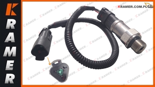 3669312 366-9312 Czujnik ciśnienia z wtyczką CAT 320D 323D 349D 385C 321D 374D  Pressure sensor /  Snímač tlaku / Senzor tlaka / Slėgio jutiklis / Trycksensor / Snímač tlaku / Датчик тиску /