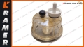 600-311-3640A Szklanka odstojnika stosowana w maszynach KOMATSU PC130-8 PC160-8 PC210-8 PC240-8 PC290-8 PC360-8WA320-6 WA380-6 D31EX-22 D31PX-22D37PX-22 D39EX-22 D65PX-17 D65EX-17 Bowl Glass / Fuel Pre Filter / Отстойник