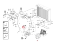 16810041 Przewód chłodnicy VOLVO L110G L110H L120G L120H radiator hose/шланг радиатора/hadica chladiča/radiatoriaus žarna/kylarslang