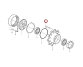 11709490  VOE11709490 Szpilka koła VOLVO KOMATSU BL60 BL60B BL61B BL70B BL70 BL71 BL71B Wheel stud/ Radbolzen/ Kolieskovy kolik/ / Шпилькаколесная