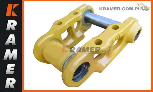 1014776 Moduł łańcucha SANDVIK TAMROCK QJ240 track chain link / Звено цепи / Stahlkettenglied Reparatur-Set / Maillon de chaine / Kaedeled / Grandines grandis