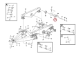 16839540 VOE16839540 Mocowanie tulei kipra VOLVO A35F A35G A40F A40G bushing fixing/крепление втулки/bussning fixering/įvorės tvirtinimas/burç sabitleme
