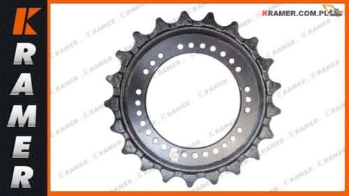 9389053 9758740 5613352 R49120B0M01 LH1017 Koło napędowe LIEBHERR R904 R912 R914  21z 24otw.Sprocket / Turas / Kettenräder / Antriebsräder/ Звезда / Pignon / Lánckerekek / Rueda cabilla /