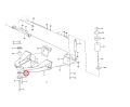 16901141 Tuleja łącznika VOLVO łożysko A35E A35F A35G A40F connector sleeve / соединительная втулка / spojovacia objímka / з'єднувальний рукав