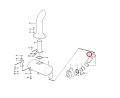 20442237  VOE20442237 Rura elastyczna VOLVO A25F A25G A30F A30G L150E L150F L180E L180F L220E L220F flexible pipe / гибкая труба / гъвкава тръба / lankstus vamzdis / гнучка труба