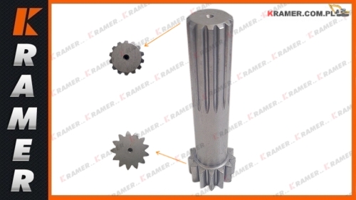 6I6583 6I-6583 Wałek zwolnicy CAT 318C 319C 319D 320C 320D 321C 323D final drive shaft / koncový hnací hriadeľ / završno pogonsko vratilo / slutlig drivaxel / gala piedziņas vārpsta / вал кінцевої передачі /