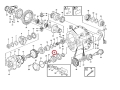 20508274 Łożysko VOLVO wałka ataku A35E A35F A35G A40F Ložisko/ Kugellager/ cusinetto / подшипник / bearing