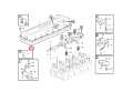 20538793 Uszczelka pokrywy zaworów VOLVO A35F A40G EC380D Seal rectangular / O-ring seal / Оринг / inel de etanșare /tömítőgyűrű