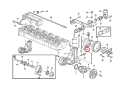 20550374 Mocowanie wentylatora VOLVO EC240B EC290B Drive Fan Bracket / Крепление вентелятора