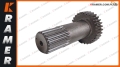 05/903804 Wałek zwolnicy JCB JS200 JS210 JS220 JS240 JS260 Gear Sun Shaft / Slnečný hriadeľ prevodovky / Sunčano vratilo zupčanika / Kugghjulssolaxel / Pavaros saulės velenas / Шестерня сонячний вал /
