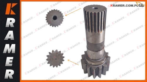 20Y-26-13271 Wałek obrotu KOMATSU PC200-5 PC220-5 PC220LC-5 PC200-6 PC210-5 PC240-5 shaft released / hriadeľ uvoľnený / vratilo otpušteno / atleistas velenas / axeln släppt / вал звільнений /Welle freigegeben / Gear Sun Shaft /