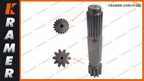 20Y-27-41110 Wałek zwolnicy KOMATSU PC160LC-7  PC200-8  PC200LC-8 PC180-7 PC210-7 PC210-8 SHAFT / shaft released / hriadeľ uvoľnený / vratilo otpušteno / atleistas velenas / axeln släppt / вал звільнений /Welle freigegeben / Gear Sun Shaft /