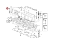 20792992 Śruba głowicy VOLVO EC250D EC250E EC300E L110G STUD / Bolt self Locking  / Bolt / Болт
