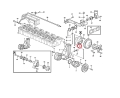 21109801 Mocowanie wentylatora VOLVO EC240B EC290B Drive Fan Bracket / Крепление вентелятора