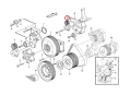 Napinacz paska VOLVO EC460B EC360C EC330B EC360B  21145261  Belt tightener / Belt tensioner / Belt tensioner Pulley / Riemenspanner / колан за обтягане / napínač řemenu / Remstrammer / rihmapingutaja