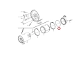 21255709 Uszczelka VOLVO A25F A35F EC340D L150G L220G A40F gasket / tesnenie / brtvilo / tarpiklis / packning