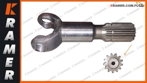 CA0044146 85826291 L500915 LL7160612 Półoś krótka KOMATSU WB97S-5 WB97S-2 WB150 Drive Shaft / Полуось / antriebswelle / вал ведущий / arborelede antrenare / hajtótengely