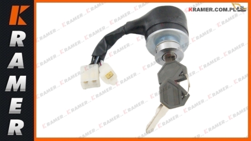 JD.194215.52110 Stacyjka John Deere 770 790 870 970 990 1070 2025R 2027R 2032R 2210 2305 2320 2520 2720 4005 4010 4100 4110 4115 Switch, ignition, (Supplied with x 2 Keys) / Замокзажигания