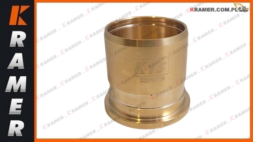 332/H7785 Tuleja brązowa / łożysko ślizgowe  z kołnierzem stosowana w ładowarkach teleskopowych JCB 526-56  Bronze Bushing / Бронзовая втулка / Bronzebuchse / Douille en bronze / Bronsbussning / Bronzové pouzdro / Bronzové puzdro