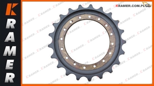 AT180462 Koło napędowe łańcucha gąsienicy koparek JOHN DEERE 110 120 490 493 Sprocket / Turas / Kettenräder / Antriebsräder / Звезда / Pignon / Lánckerekek / Rueda cabilla / Ruota motrice / Drivhjul