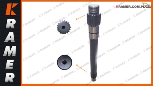 23787 11035883  Wał mostu VOLVO A35D A40 A40D Drive shaft/Приводной вал/Hnací hriadeľ/Velenas/