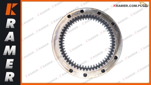 1561930 156-1930 Wieniec zębaty zwolnicy CAT 424D 436C 420D 442D 430D 432D 416C 438C 416D 426C 438D 428B 416B Final drive gear ring / Krúžok prevodu koncového pohonu / Zupčanički prsten zadnjeg pogona / Galutinės pavaros pavaros žiedas /