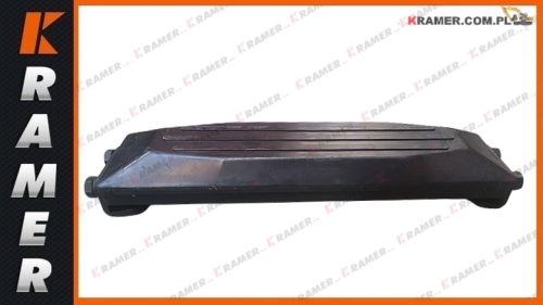 RP160/450 Nakładka gumowa gąsienicy 450mm CAT KOMATSU JCB VOLVO DAEWOO DOOSAN  HYUNDAI HITACHI  Rubber pad / Накладка резиновая гусеничного трака