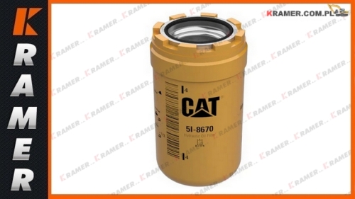 5I8670 ORG Filtr hydrauliczny CAT 320C 312E 336D oryginał hydraulic filter / strainer/ гідраўлічныфільтр / хидравличенфилтър / hidrauličkifilter / hydraulický filtr / hydrauliskfilter