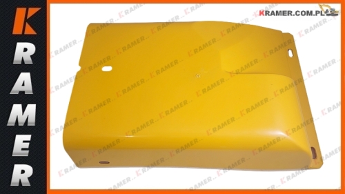 123/05550  332/E0830 Osłona przesuwu JCB prawa 3CX 4CX Guard, stone, right hand, yellow