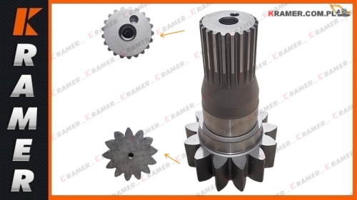 1148225 114-8225 Wałek obrotu CAT 312B L 312-A 311-A 313B 312B 311B shaft released / hriadeľ uvoľnený / vratilo otpušteno / atleistas velenas / axeln släppt / вал звільнений /Welle freigegeben / Gear Sun Shaft /