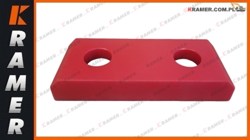 159/69899 Ślizg JCB ładowarek teleskopowych L-150 mm Wear pad / / Накладка подушка пластина скольжения
