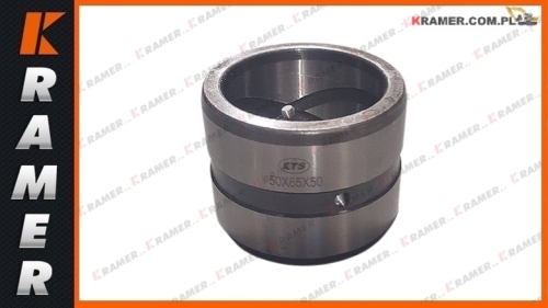 50x65x50 B4Uniwersalna utwardzona tuleja wysięgu ramienia łyżki pod sworzeń  Ø - 50 mm z kanałami smarującymi Outreach bushing/ Outreach-Buchse/ Выступающая втулка/ Boccola di sbraccio/ Douille d'extension