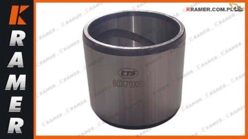 60x70x62 B3 Uniwersalna utwardzona tuleja wysięgu ramienia łyżki pod sworzeń  Ø - 60 mm z kanałami smarującymi Tuleja / Bushing / втулка / bague / cojinete / púzdro / pouzdro / persely / bucșe / bussning / Buchse / foring