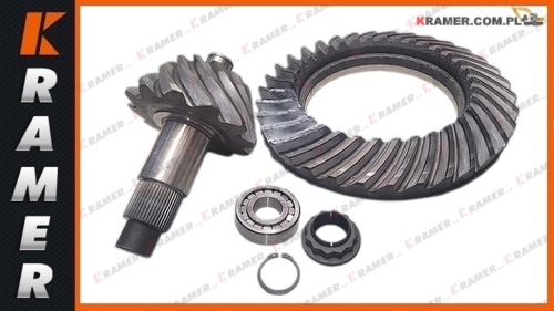 20508640_OEM VOE20508640 Wałek ataku z kołem talerzowym VOLVO A35E A35F A35G A40E A40F A40G Drive Gear Set / Wheel and Pinion / Главная коническаяпара