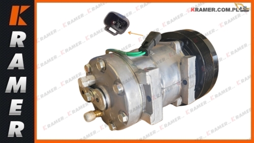 1835106 183-5106 Sprężarka klimatyzacji CAT D5R2 928HZ 930H 924HZ Compressor, air conditioning / Компрессор