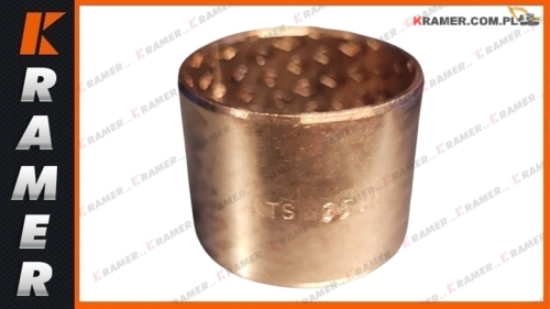 35x39x30 BRW Tuleja brązowa / łożysko ślizgowe wewnątrz - 35mm zewnątrz - 39mm wysokość - 30mm  Bronze Bushing/ Бронзовая втулка / Bronzebuchse / Douille en bronze