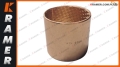 60X65X60 BRW   Tuleja brązowa / łożysko ślizgowe stosowane w maszynach budowlanych wewnątrz 60mm zewnątrz - 65mm wysokość - 60mm Bronze Bushing / Бронзовая втулка / Bronzebuchse / Douille en bronze / Bronsbussning / Bronzové pouzdro / Bronzové puzdro