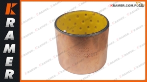 Tuleja brązowa 30x34x30 + teflon