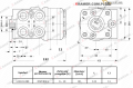 OSPC80LS 5T-80-A10-Y31-P Orbitrol Zawór skrętu OSCP 80 LS  Orbitrol Valve / Valvola di sterzo / Орбитрол