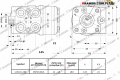OSPC160LS 5T-160-A10-Y31-P Orbitrol Zawór skrętu OSPC 160 LS Orbitrol Valve / Valvola di sterzo / Орбитрол