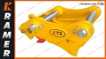 QHM-CAT428 DEF Szybkozłącze CAT 415F2 416E 420E 422E 422F 428 430 430E 432E 432F 432F2 434 434E 444 444E seria D E F 345mm manual Quick Hitch / Greitas prikabinimas / Quick coupler / Быстросъёмныймеханизм / Быстросъём / Schnellkupplung / Kiire Haak /