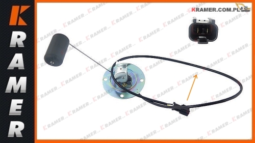 7861-92-4831 Czujnik poziomu paliwa w KOMATSU WA450-3  WA500-3  WA420-3  WA380-3  WA470-3  Fuel level sensor/ Kraftstoffstandsensor/ Датчик уровня топлива/ Sensore livello carburante/ Capteur de niveau de carburant.
