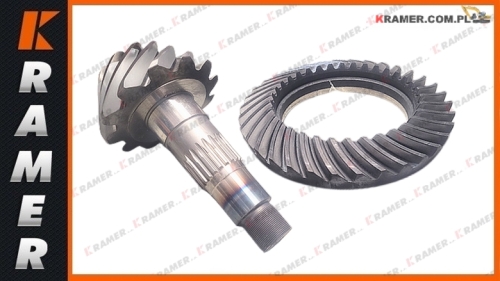 8172897 OEM  VOE8172897 Wałek ataku z kołem VOLVO A35F A35G A35E OEM Drive Gear Set / Wheel and Pinion / Главная коническая пара