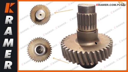 15037120  VOE15037120  Wałek zwolnicy VOLVO A35E A35F A35G A40E A40F A40G Shaft/ shaft released / hriadeľ uvoľnený / vratilo otpušteno / atleistas  velenas / axeln släppt / вал звільнений /Welle freigegeben / Gear Sun Shaft / Slnečný hriadeľ prevodovky /