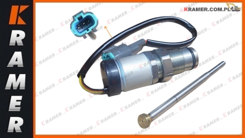 9745876 Elektrozawór pompy głównej HITACHI EX120-5 EX130-5 EX135-5 EX200-5 EX220-5 Main Pump Solenoid  / Электромагнитный клапан / Соленоид